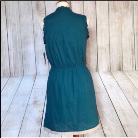 Converse Lace & Ruffle Button Top Sleeveless Dress - Picture 2 of 7